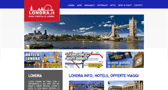Desktop Screenshot of londra.it