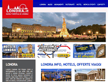 Tablet Screenshot of londra.it
